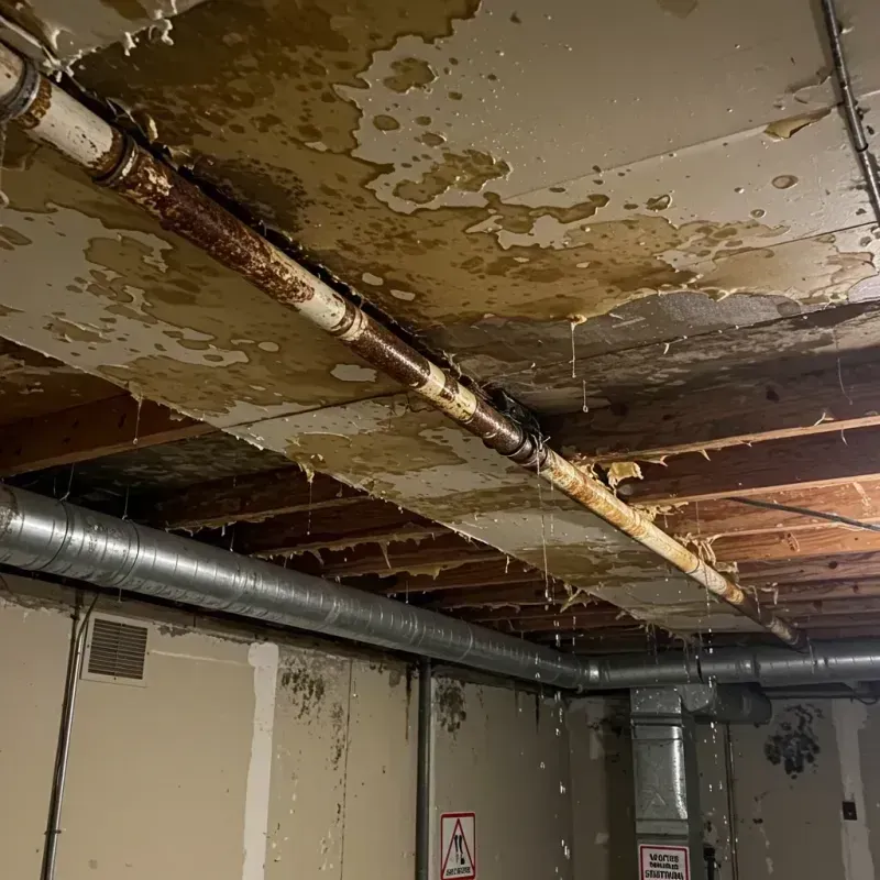 Ceiling Water Damage Repair in Canton, ME